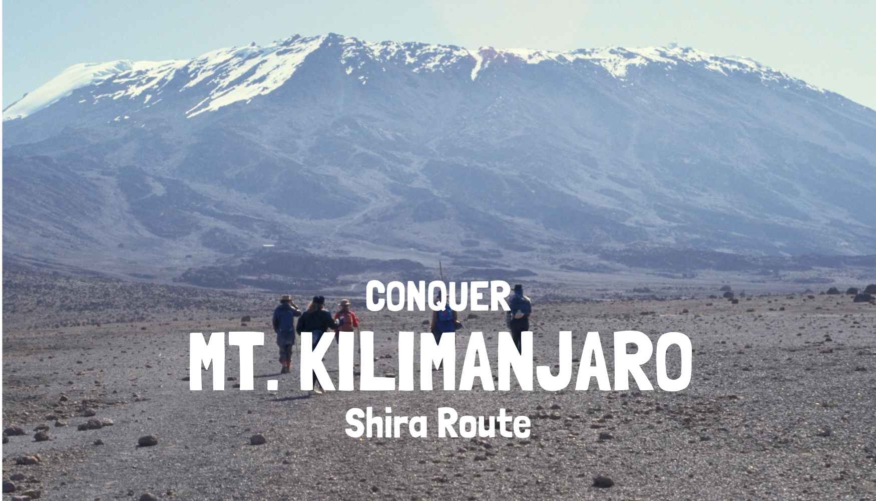 Kilimanjaro Shira Route Tanzania